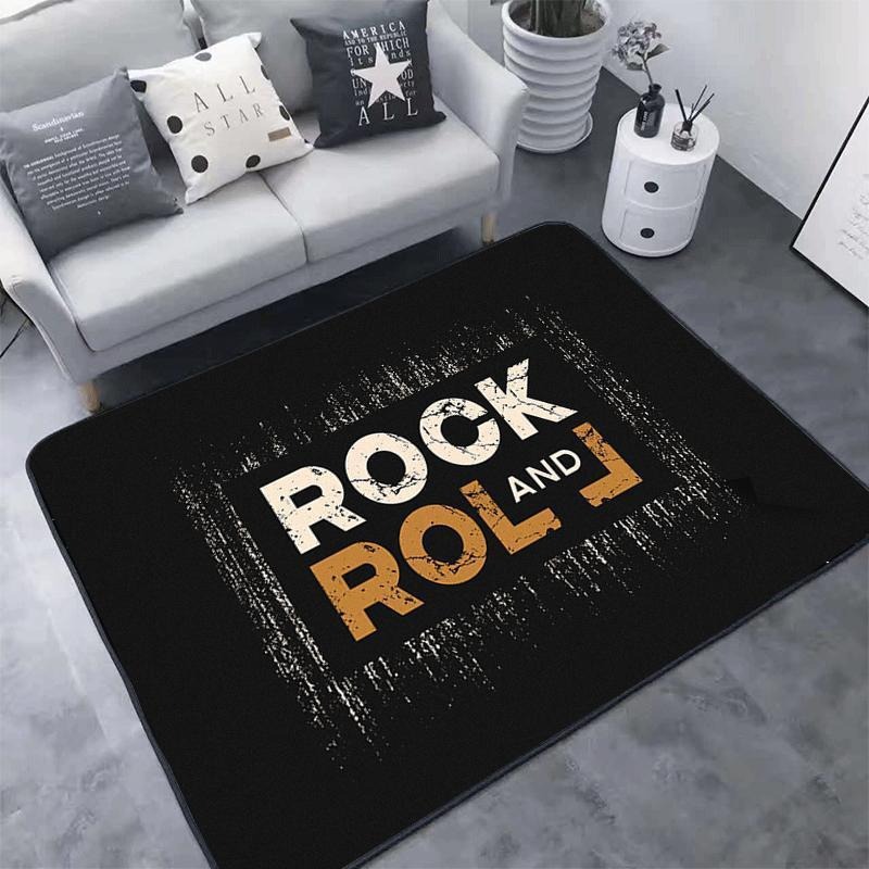 Home Textiles Rug - Rock and Roll Tapijt Hard Rock