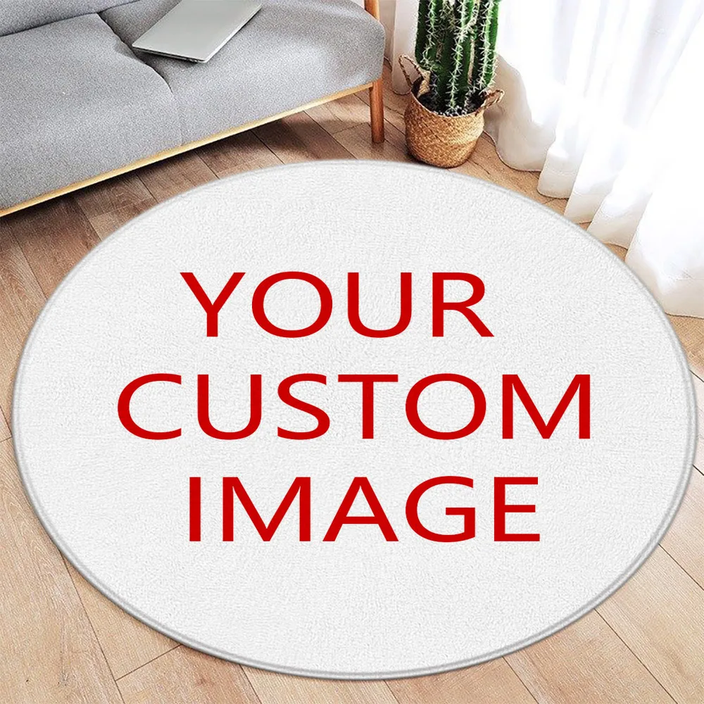 Home Textiles Rug - Aangepaste cartoon dier rond tapijt -