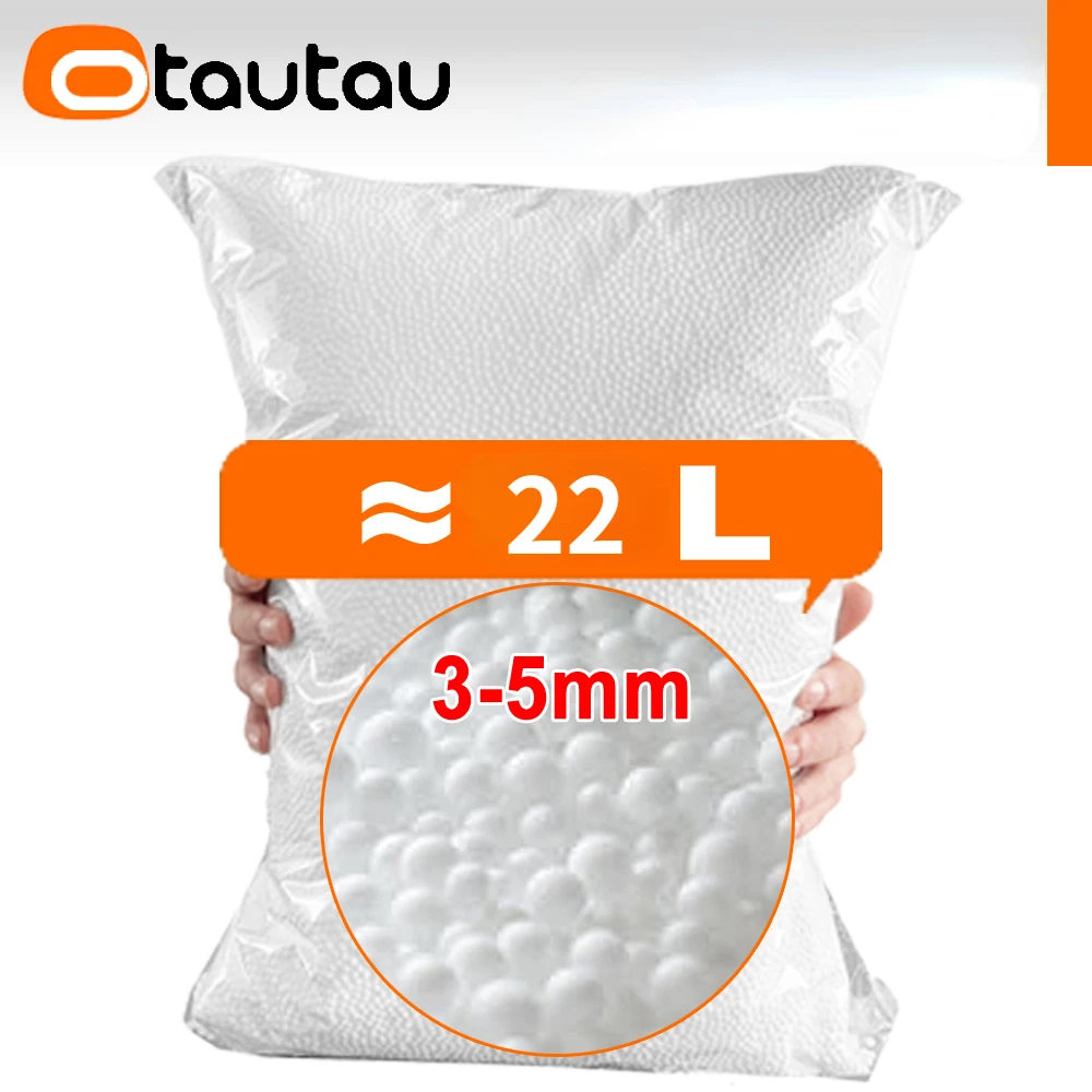 Floor Cushion Pouf - 3-5 mm milieuvriendelijke zitzak fauteuil vulling
