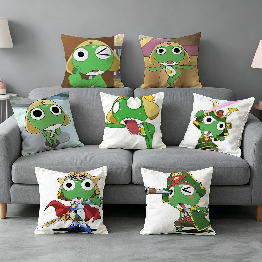 Home Textiles Definition - Keroro Gunsou-s Frog-g Kussensloop cadeau High-definition