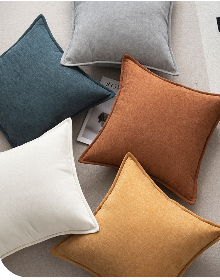 Retro zachte chenille kussenho - Pillow Cover 20X20 recensie en prijs