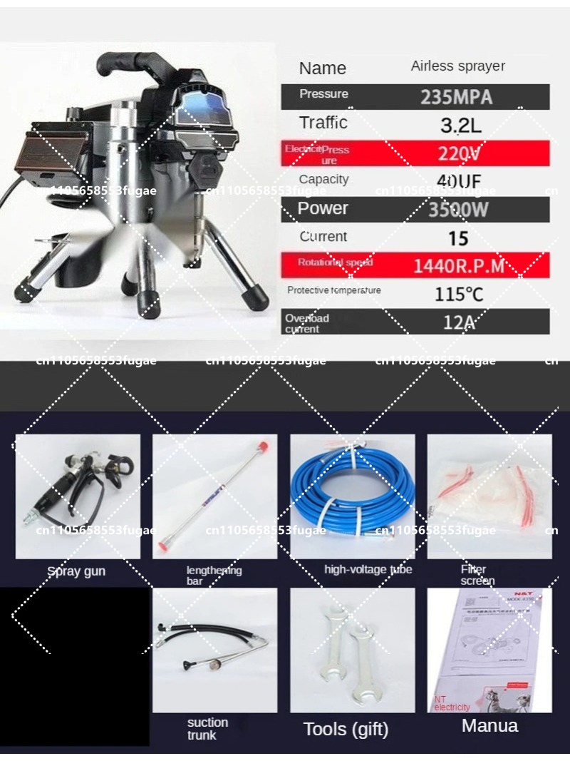 Professionele 3.2L Airless Spu - Home Textiles Industry recensie en prijs