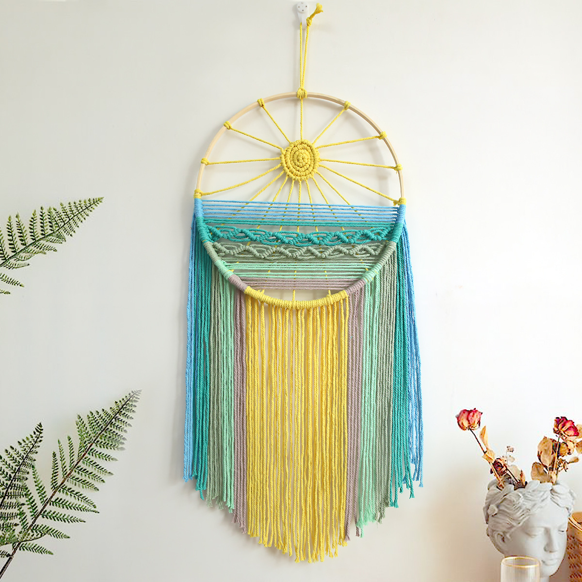 Nordic Sunrise Macrame Tapestr - Sunrise Home Textiles & Apparel recensie en prijs