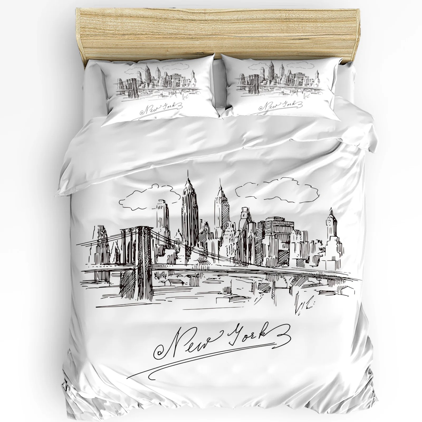 New York Sketch City Dekbedove - Home Textiles New York recensie en prijs