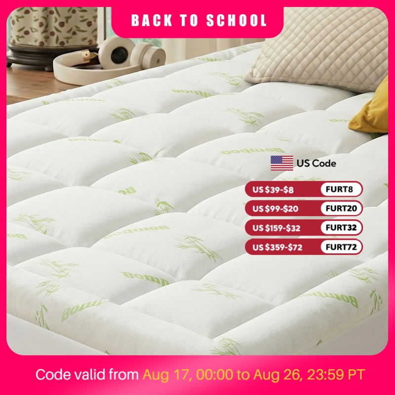 MCQ 400g Bamboe Viscose Afgele - Memory Foam Topper recensie en prijs
