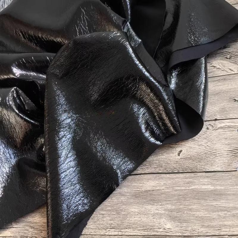 Puur zwarte textuur PU-leer Gl - Home Textiles Wholesale recensie en prijs