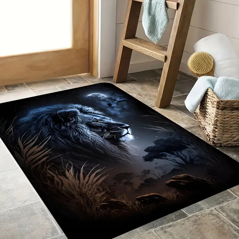 Sterrennacht Leeuw Vloerkleed  - Home Textiles Rug recensie en prijs