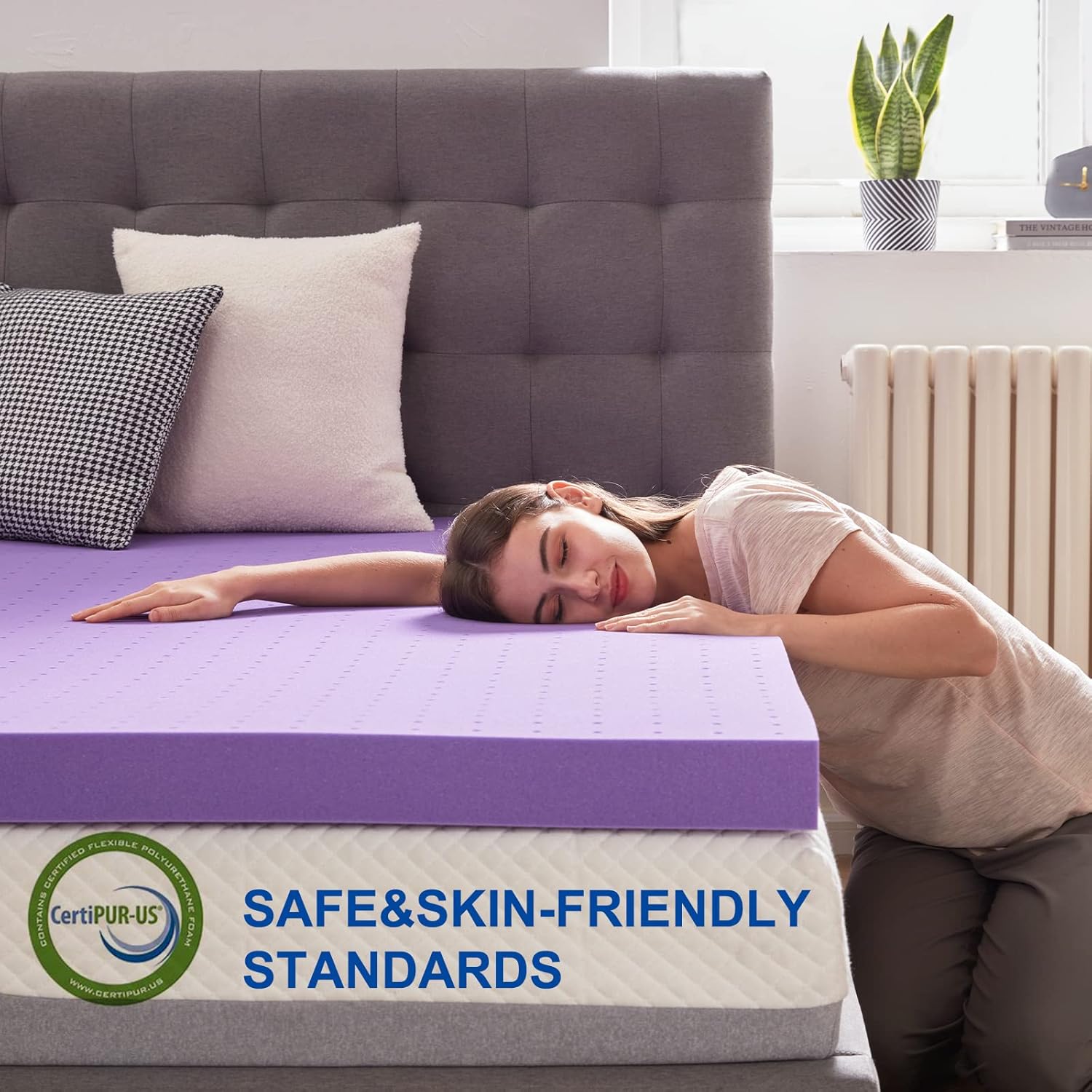 Gel Memory Foam Matras Topper, - Memory Foam Topper recensie en prijs