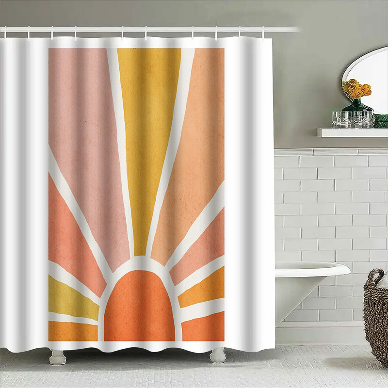 Zonsopgang Douchegordijn Bohee - Sunrise Home Textiles & Apparel recensie en prijs