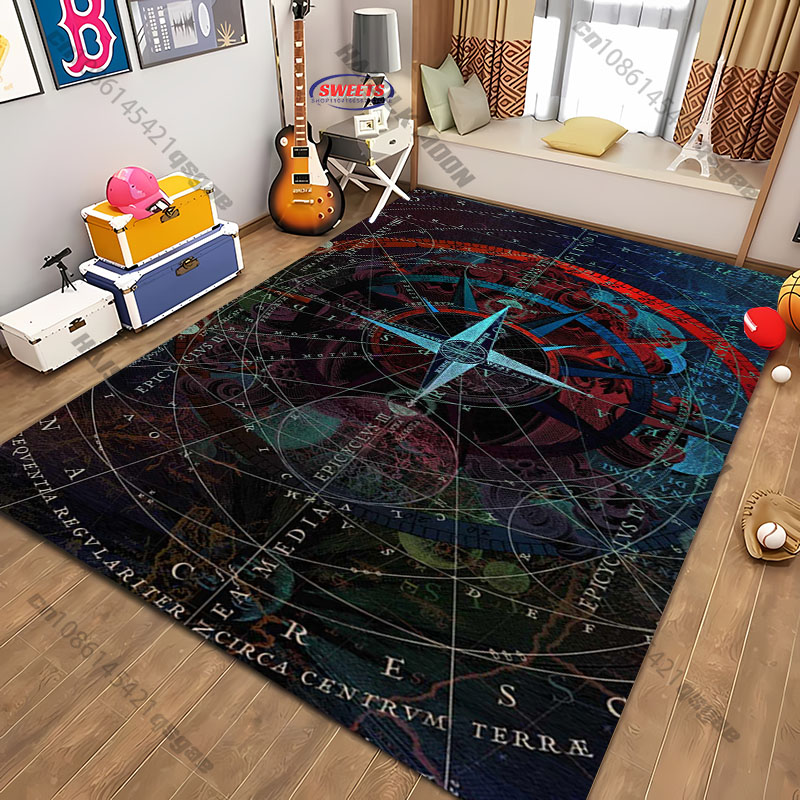 Compass Design-tapijt voor mod - Home Textiles Rug recensie en prijs