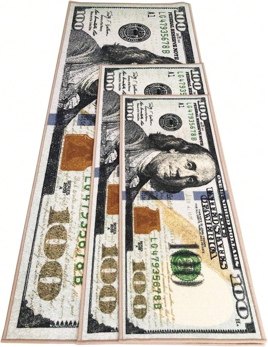 Geldtapijten 100 Dollar Bill R - Home Textiles Rug recensie en prijs