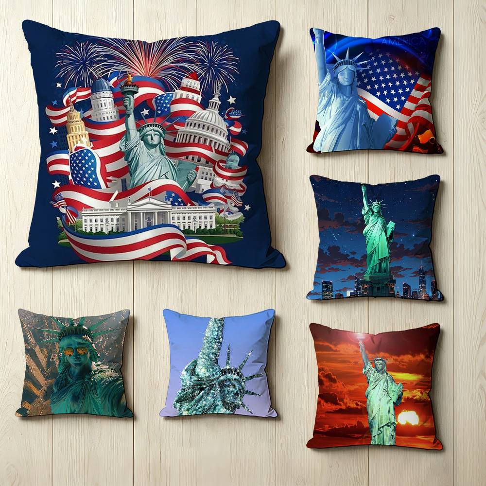 New York USA S-Statue of Liber - Home Textiles New York recensie en prijs