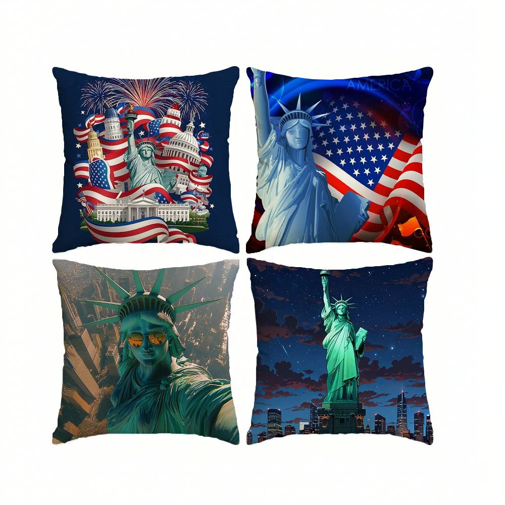 New York USA S-Statue of Liber - Home Textiles New York recensie en prijs