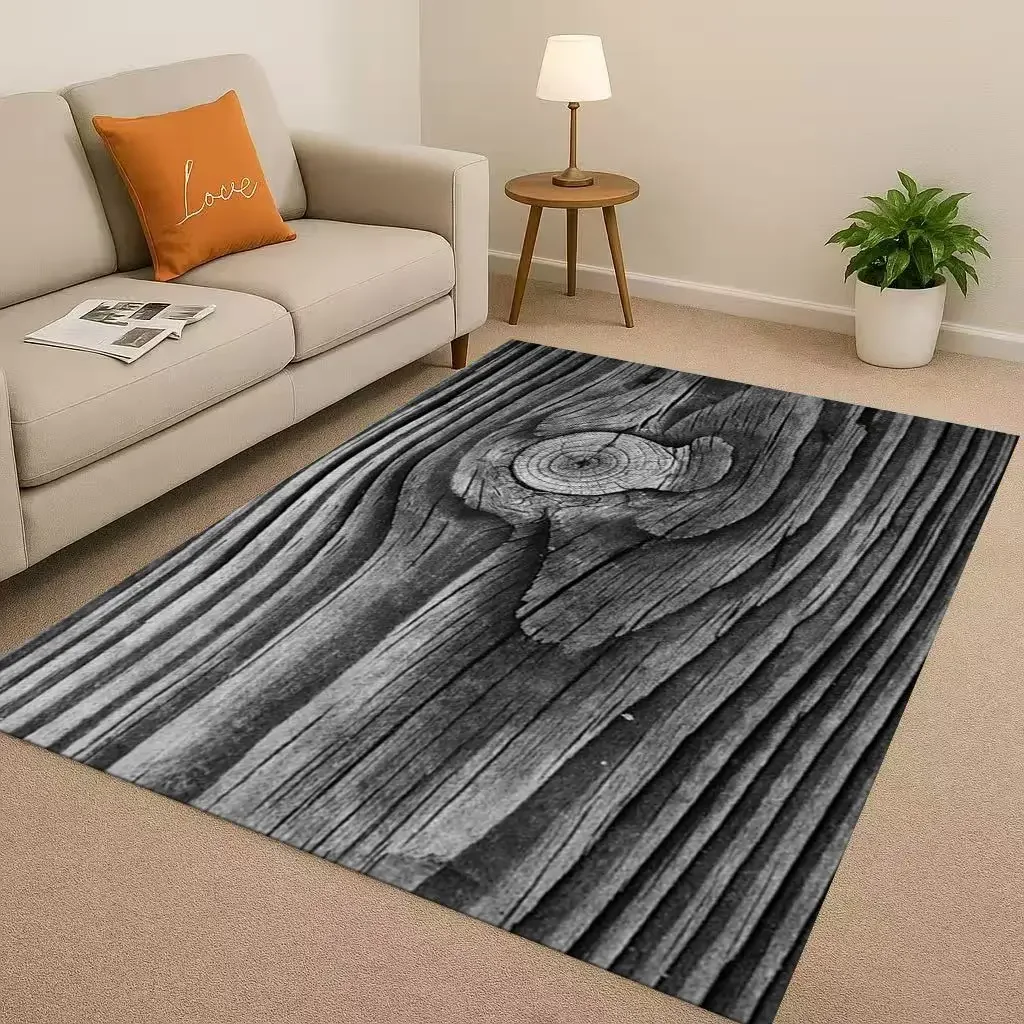 Klassieke houtnerf boomgroeiri - Home Textiles Rug recensie en prijs