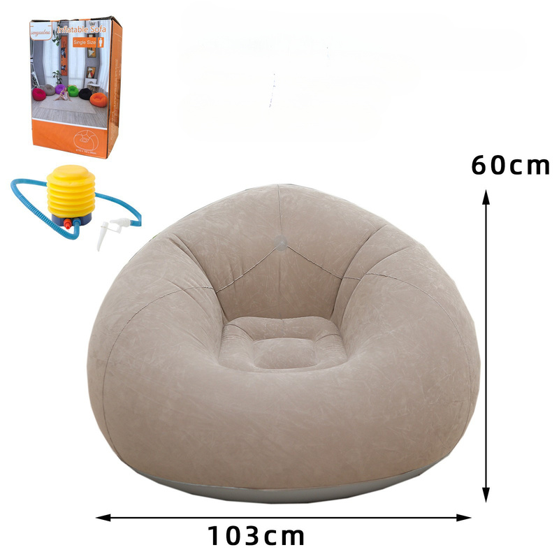 Grote opblaasbare lazy sofa PV - Floor Cushion Pouf recensie en prijs
