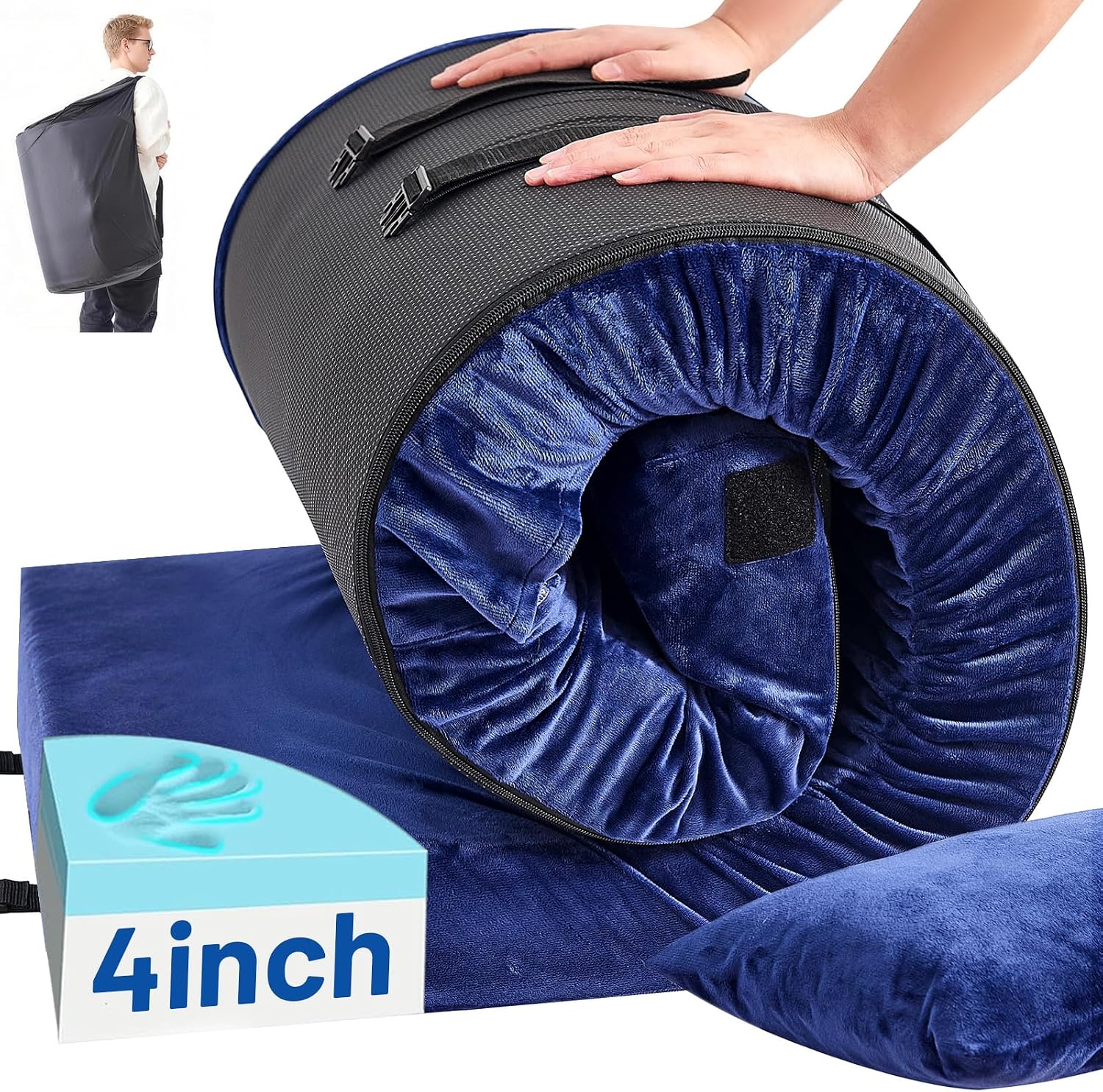 Memory Foam Camping Matras met - Memory Foam Topper recensie en prijs