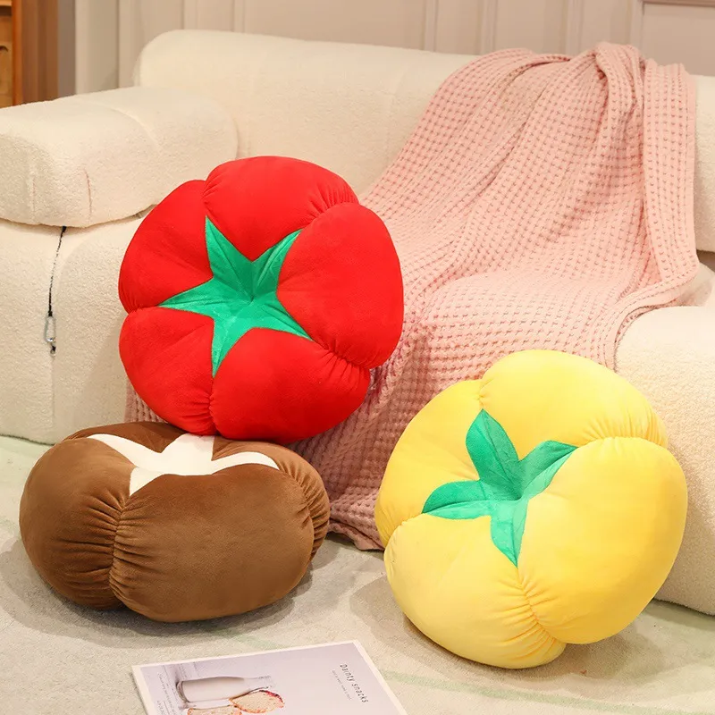Tomatenvormig vloerkussen, lag - Floor Cushion Pouf recensie en prijs
