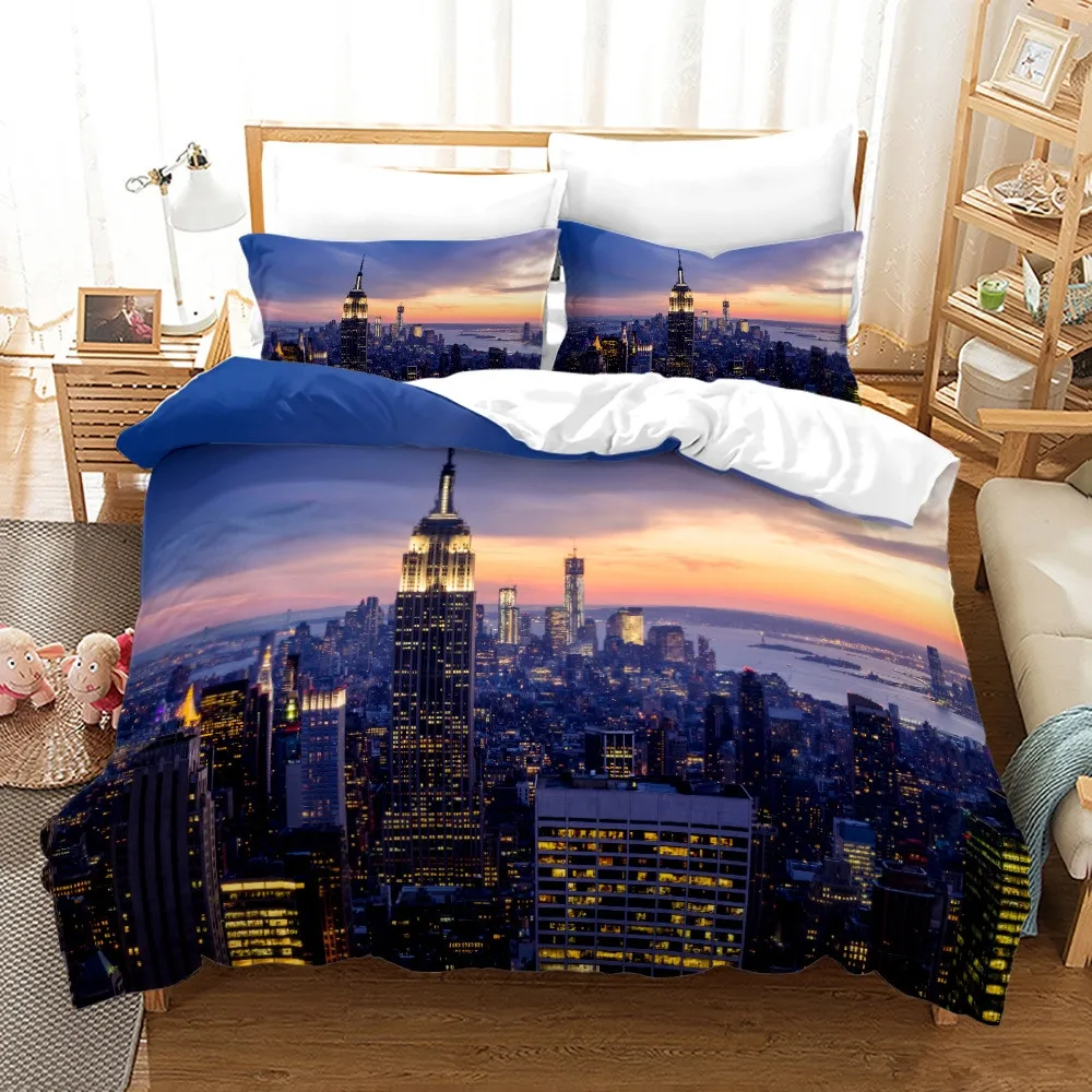 New York City Night View Bedde - Home Textiles New York recensie en prijs