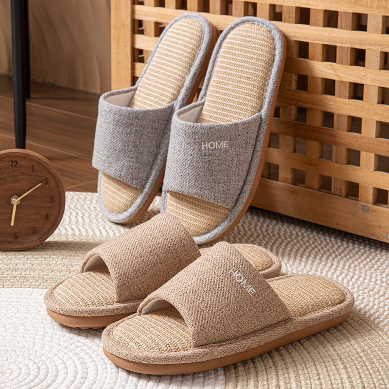 Linnen Platform Damesslippers  - Home Textile recensie en prijs