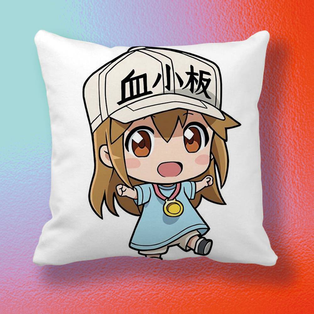 Anime Cells at Work Kussensloo - Home Textiles Definition recensie en prijs